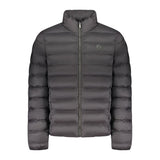 U.S. Grand Black Polyester Men's Jacket - Lightweight & Stylish