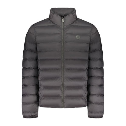 U.S. Grand Zwart Polyester Herenjack