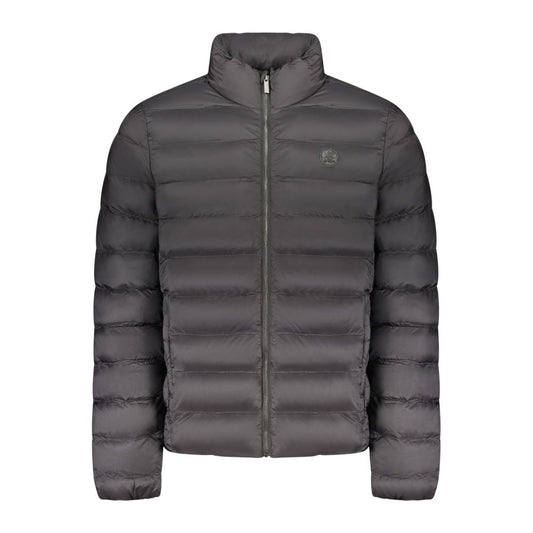 U.S. Grand Zwart Polyester Herenjack