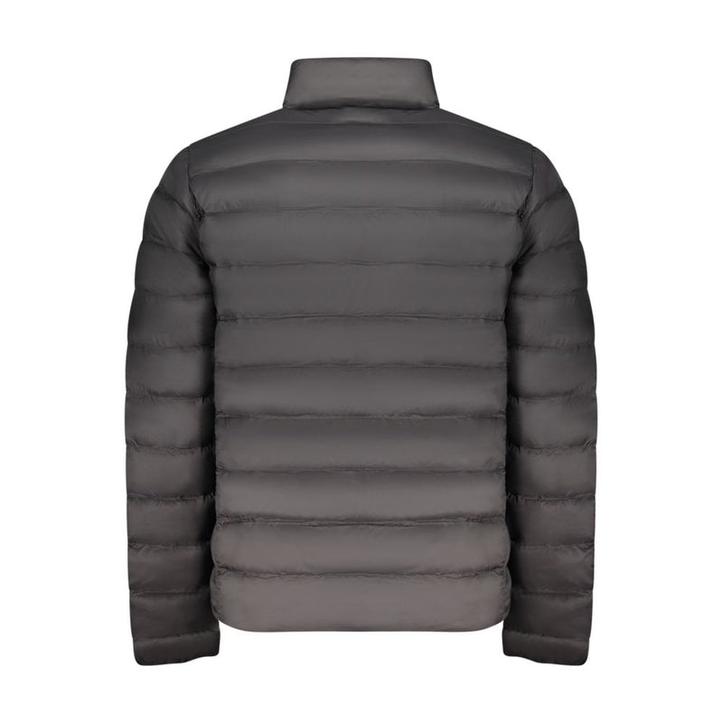 U.S. Grand Zwart Polyester Herenjack