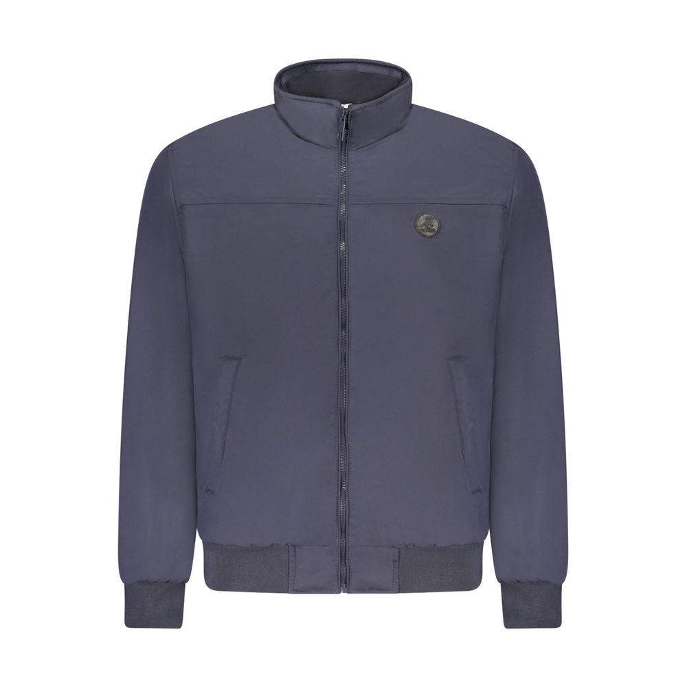 U.S. Grand Blu Polyester Men's Jacket - Stylish & Comfortable