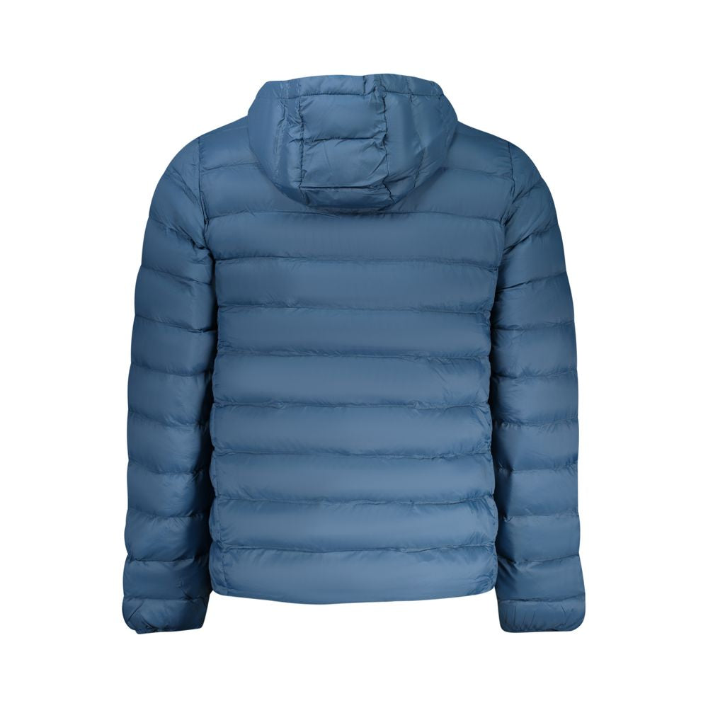 U.S. Grand Blue Polyester Men's Jacket - Stylish & Functional