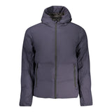 U.S. Grand Blu Polyester Men's Jacket - Stylish & Functional