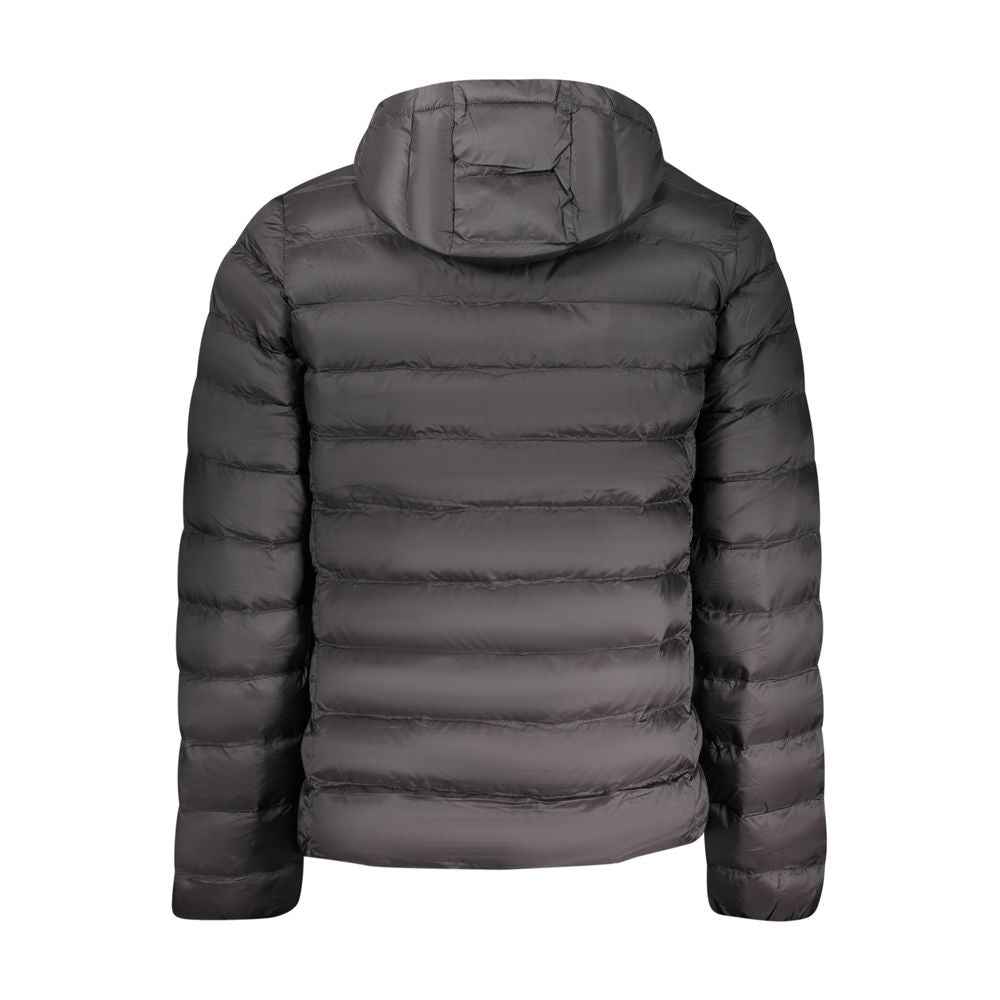 U.S. Grand Black Polyester Men's Jacket - Stylish & Practical