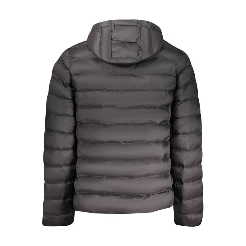 U.S. Grand Black Polyester Men's Jacket - Stylish & Practical