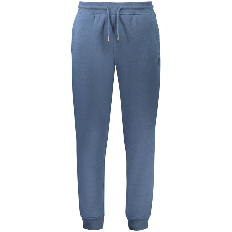 U.S. Grand Blue Polyester Men's Joggers for Comfort and Style