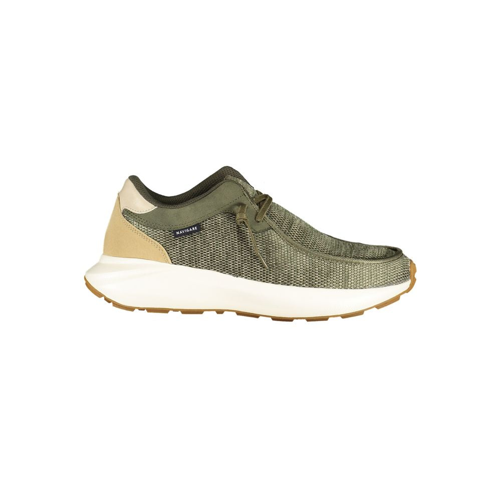 Navigare Verde Poliestere Uomo Sneaker - Style et Confort