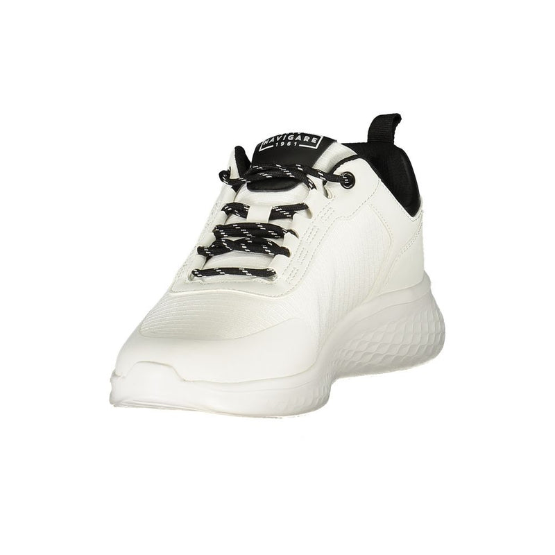 Navigare Bianco Polyurethane Men Sneaker - Stylish & Comfortable