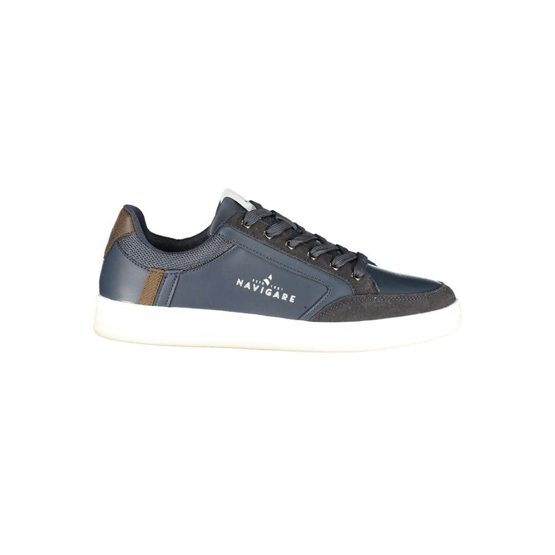 Navigare Blue Polyester Men Sneaker - Stylish and Comfortable