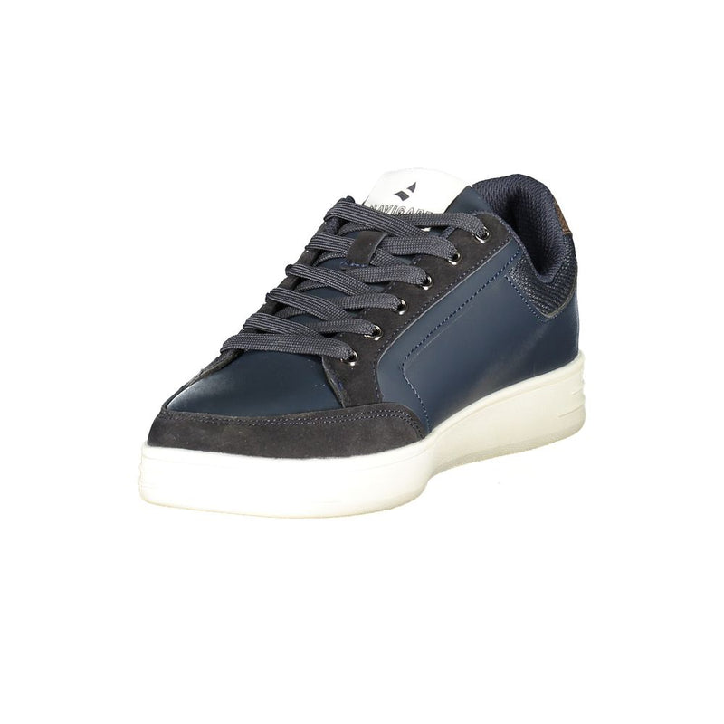 Navigare Blue Polyester Men Sneaker - Stylish and Comfortable