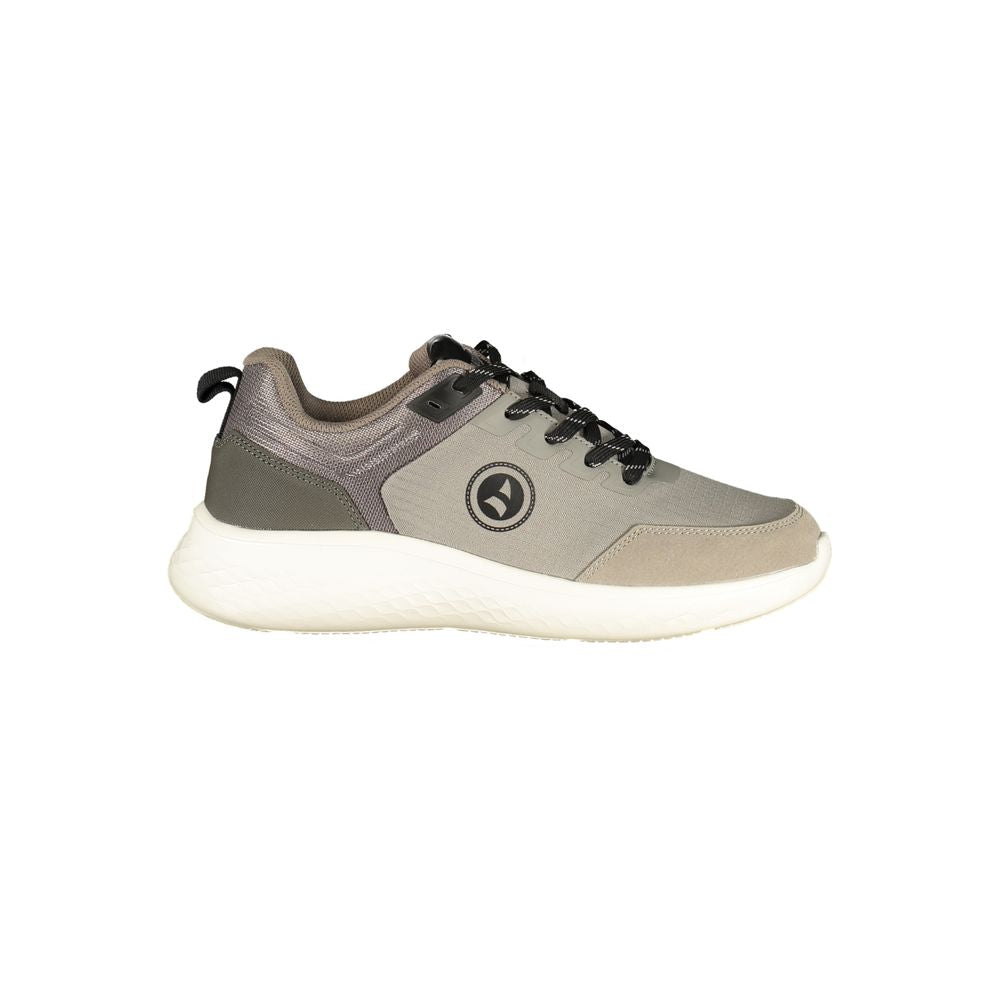 Navigare Grigio Poliestere Men Sneaker - Élégance Sportive
