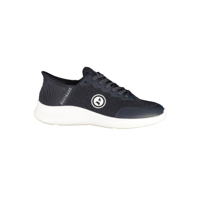 Navigare Blue Polyurethane Men Sneaker - Stylish Comfort