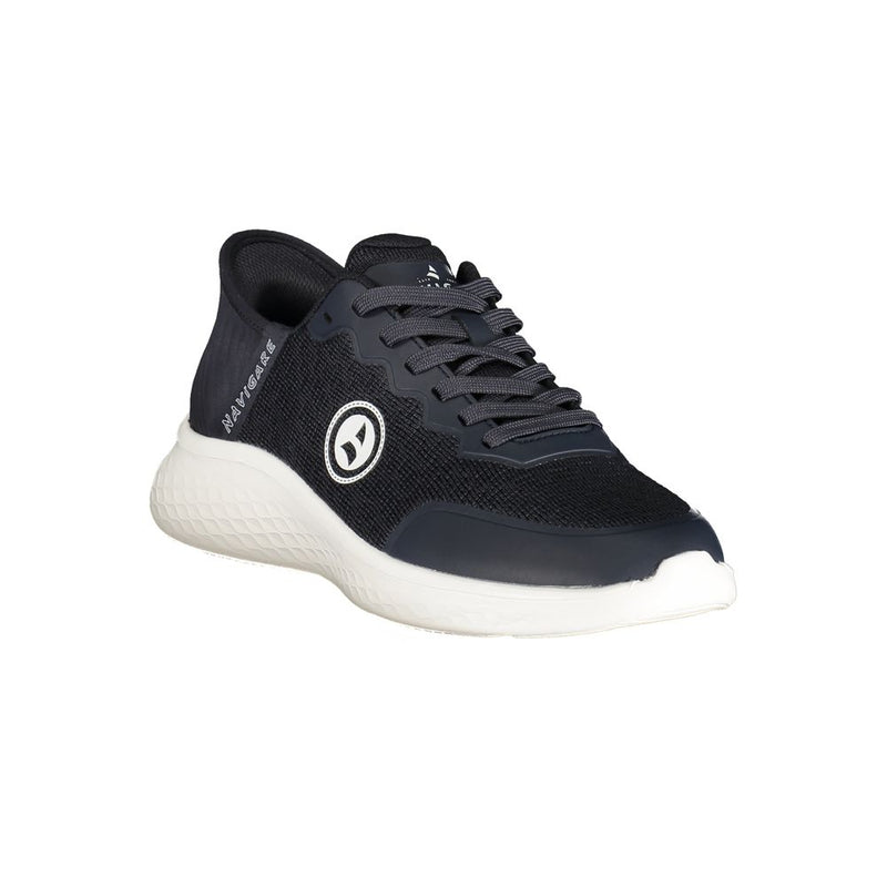 Navigare Blue Polyurethane Men Sneaker - Stylish Comfort