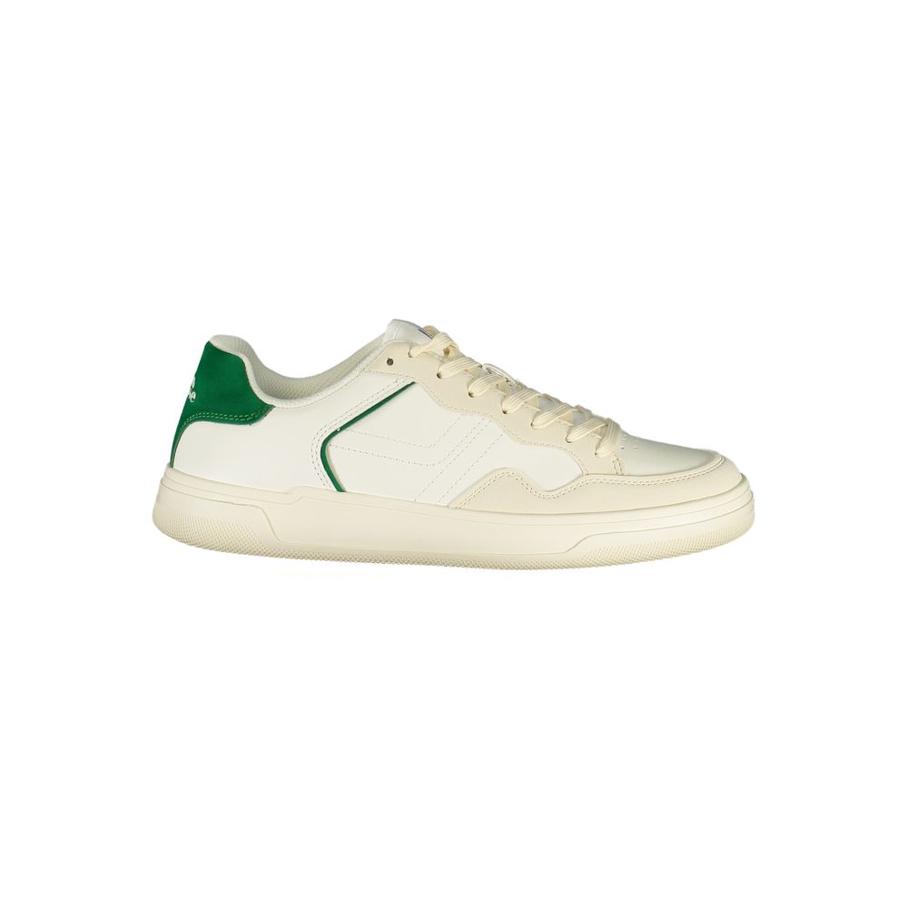 Ellesse Allan White Men Sneaker with Green Accents