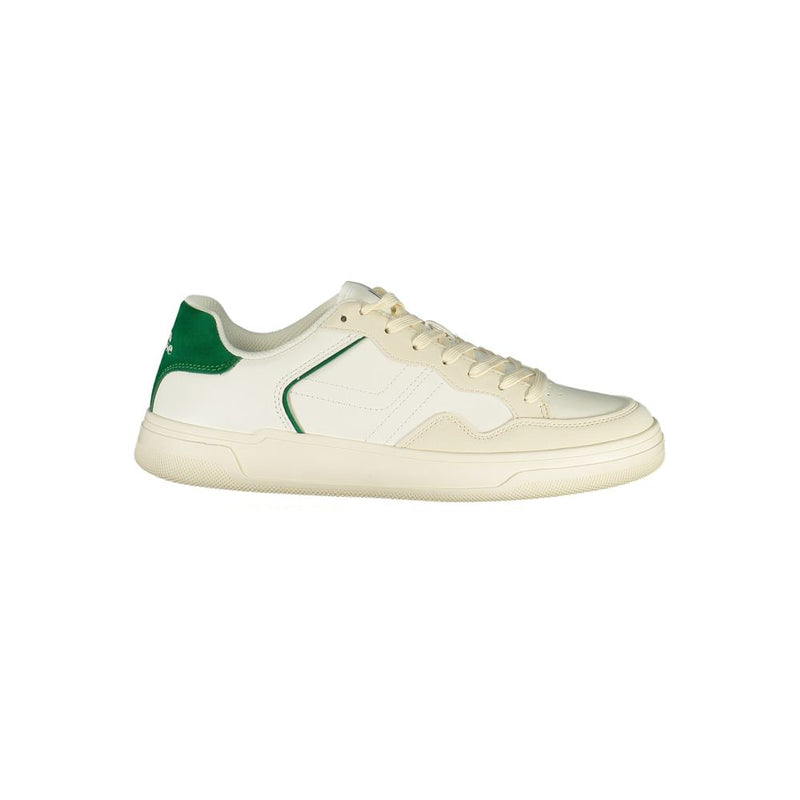 Ellesse Allan White Men Sneaker with Green Accents