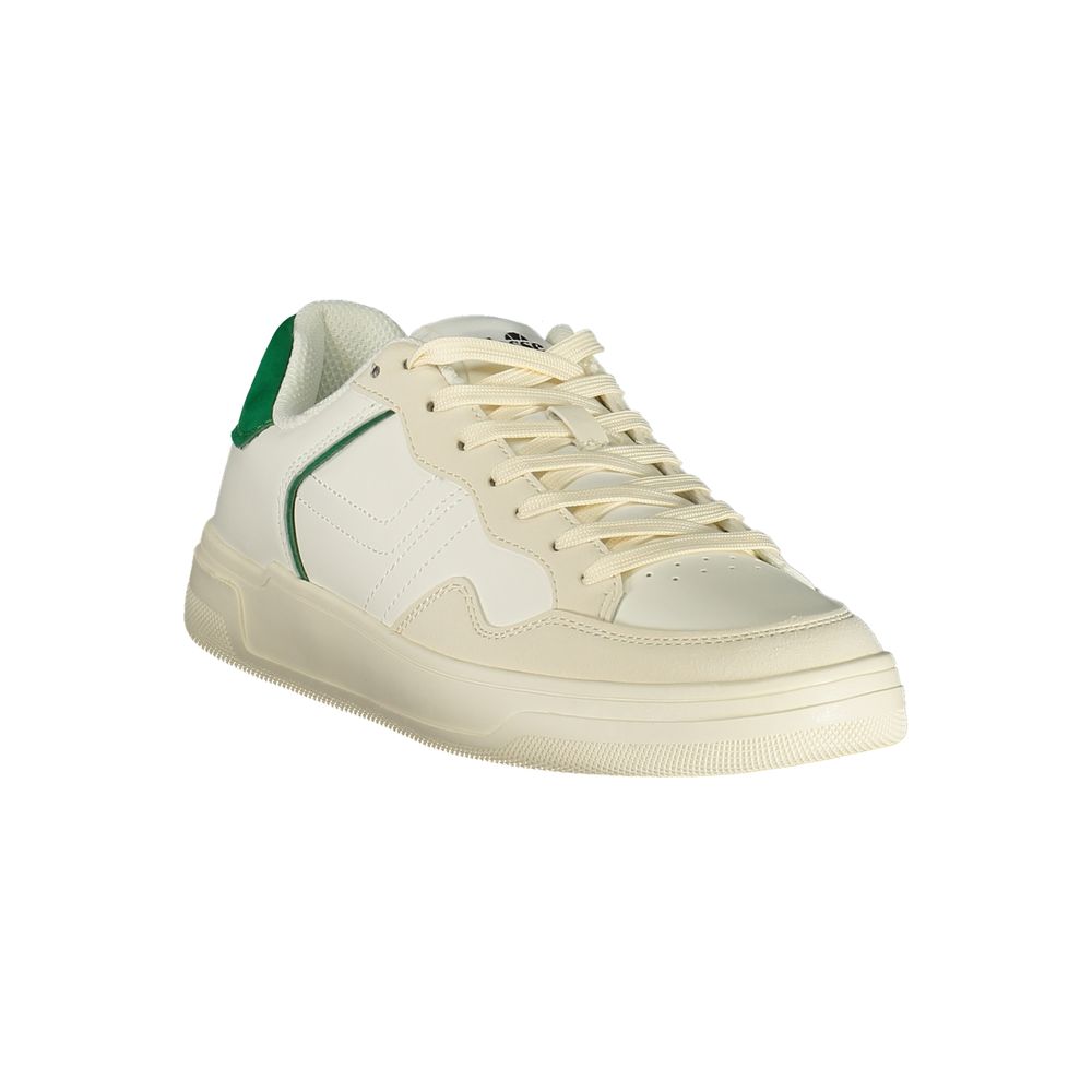 Ellesse Allan White Men Sneaker with Green Accents