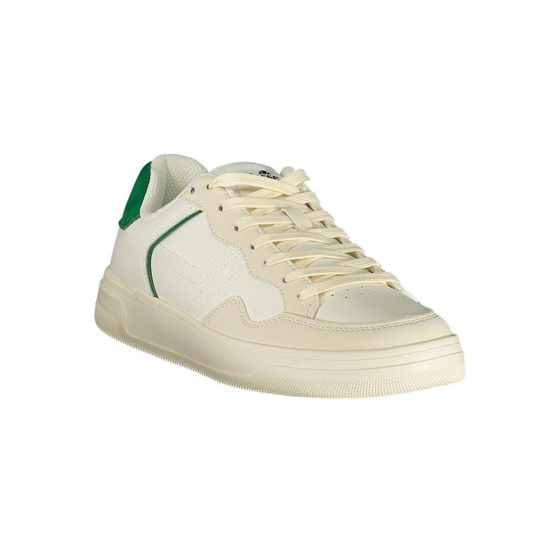 Ellesse Allan White Men Sneaker with Green Accents