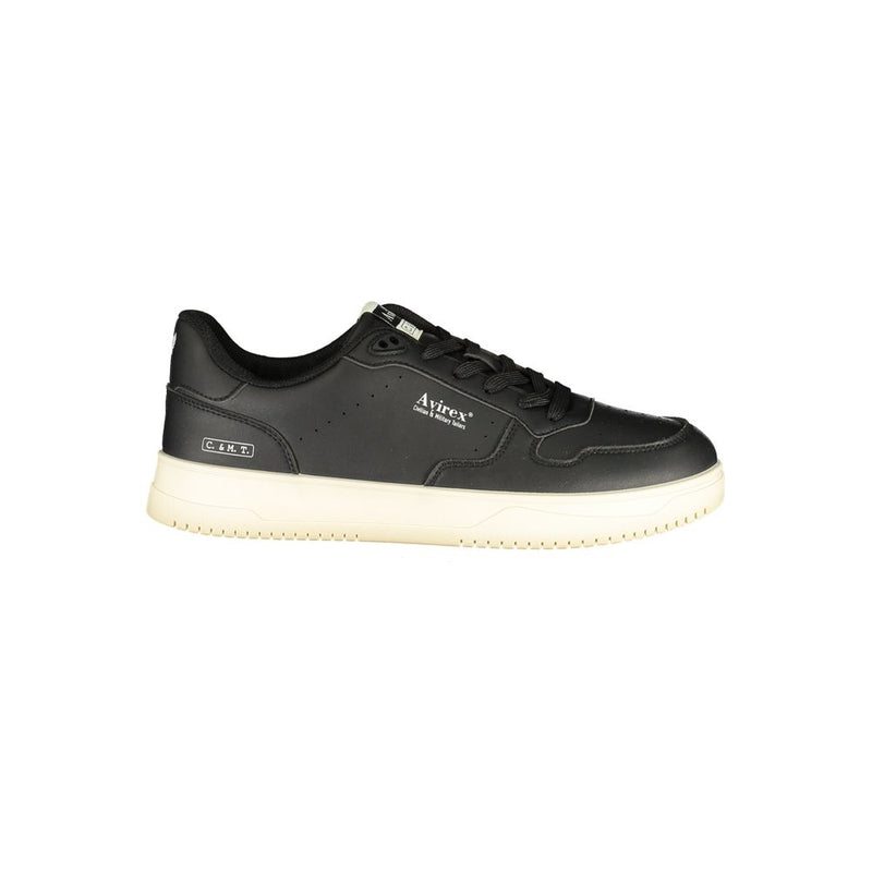 Avirex Laren Black Men’s Sports Sneakers