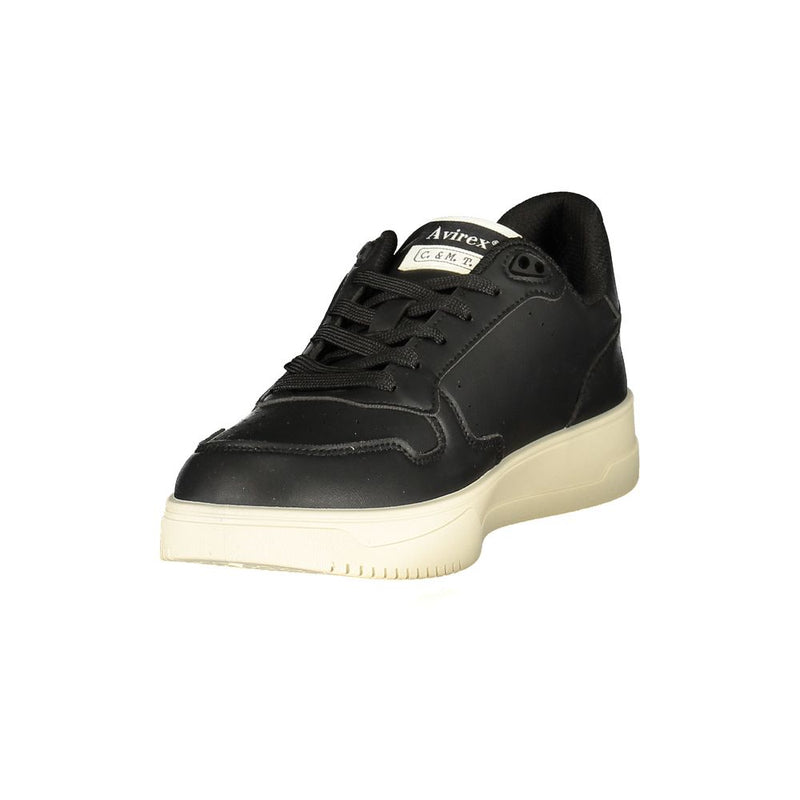 Avirex Laren Black Men’s Sports Sneakers