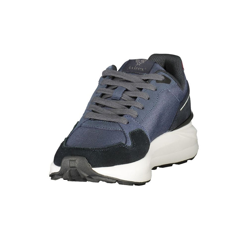 Avirex Abel Blue Polyurethane Men Sneaker