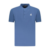 U.S. Grand Blue Cotton Men Polo Shirt
