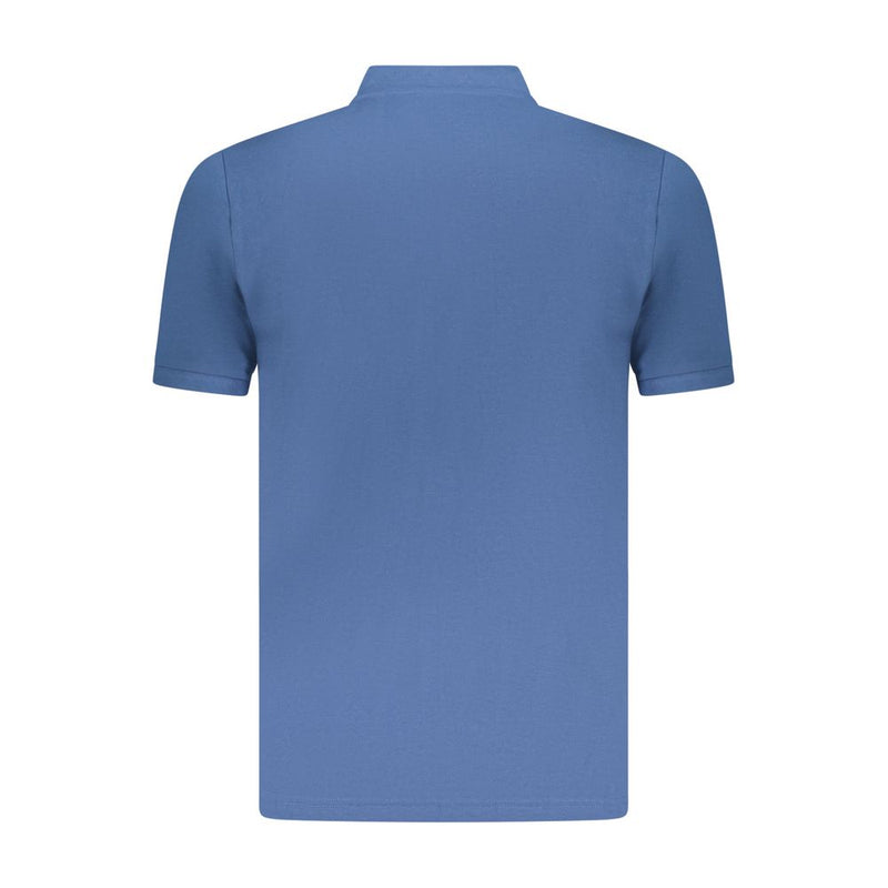 U.S. Grand Blue Cotton Polo Shirt for Men