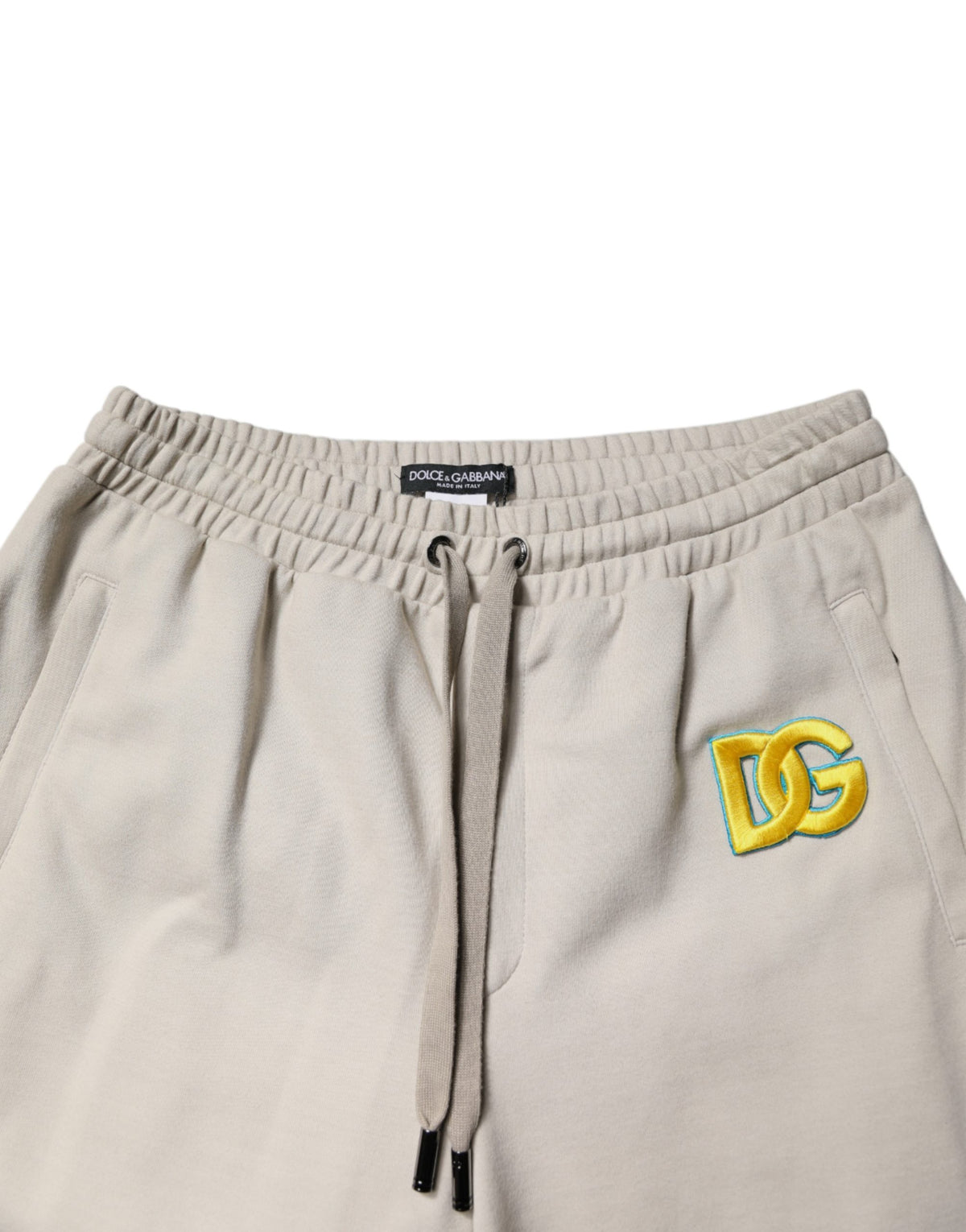 Pantalon de jogging en coton multicolore DG de Dolce &amp; Gabbana