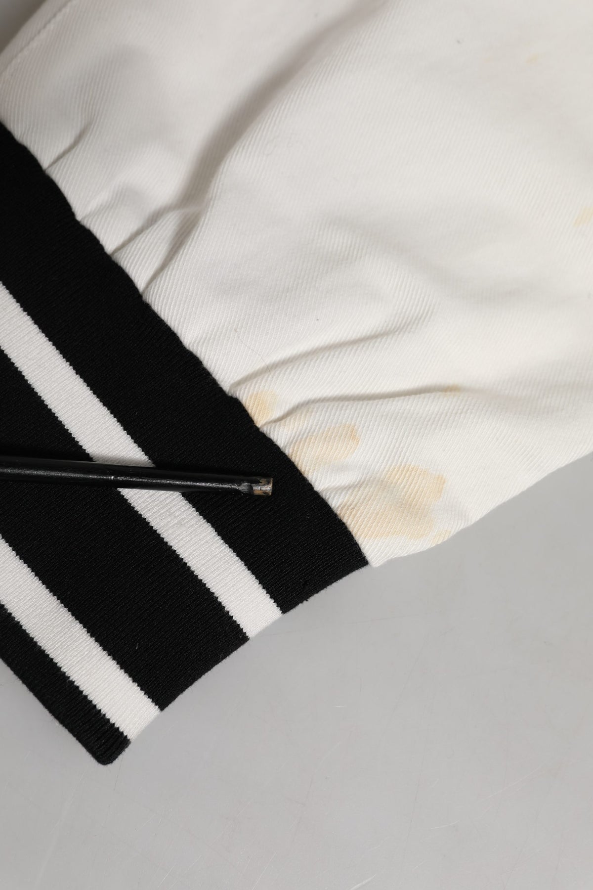 Pantalon cargo skinny en coton blanc Dolce &amp; Gabbana pour homme