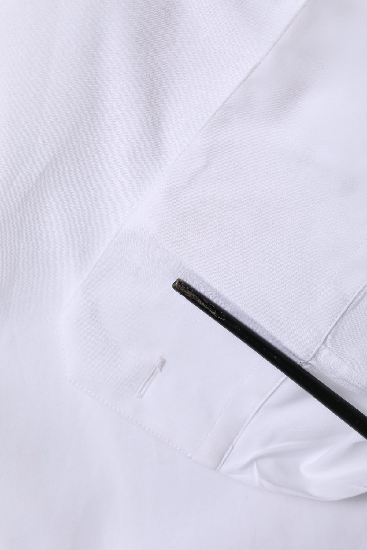 Chemise habillée à manches longues en coton blanc doré de Dolce &amp; Gabbana