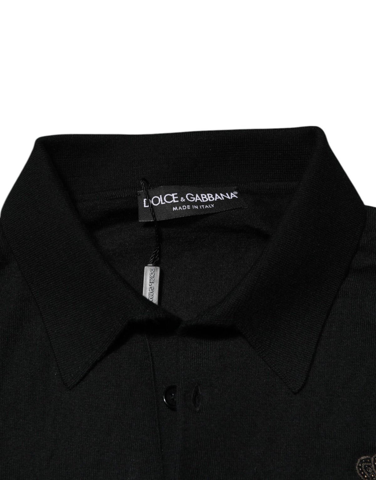 Pull à manches longues Dolce &amp; Gabbana Black Crest pour homme