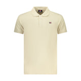 Polo Shirt Beige en Coton pour Hommes - Norway 1963
