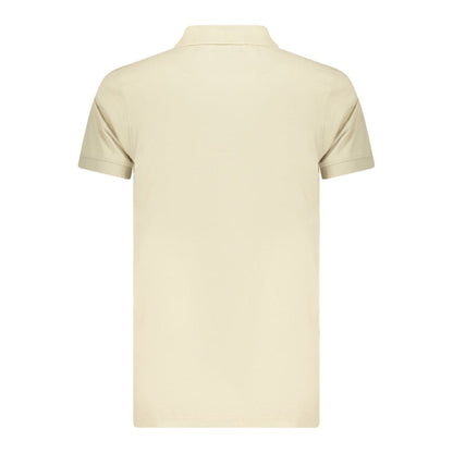 Noorwegen 1963 Beige Katoenen Herenpolo