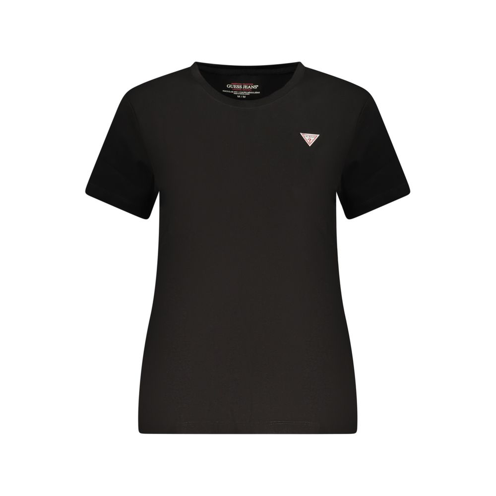 T-shirt Guess en coton noir pour femme