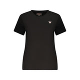T-shirt Guess en coton noir pour femme