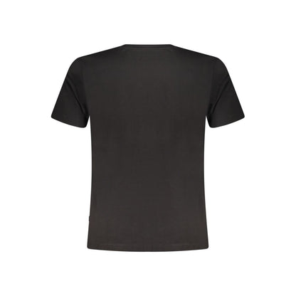 T-shirt homme en coton bio noir Guess Jeans