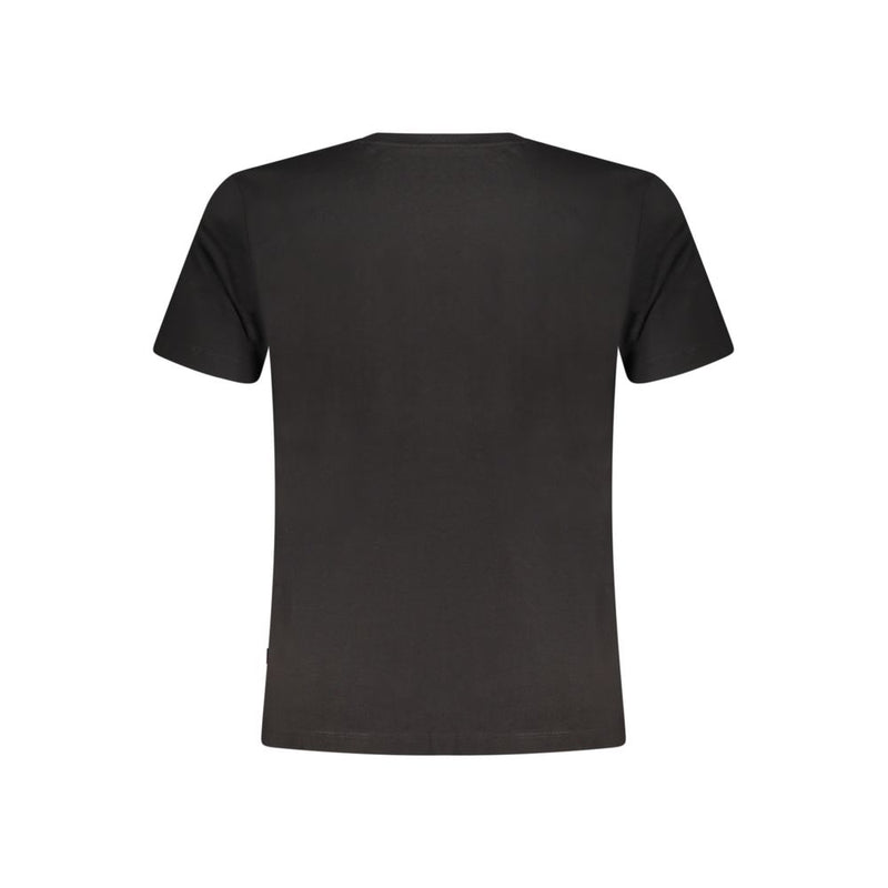 Guess Jeans Black Organic Cotton Men T-Shirt