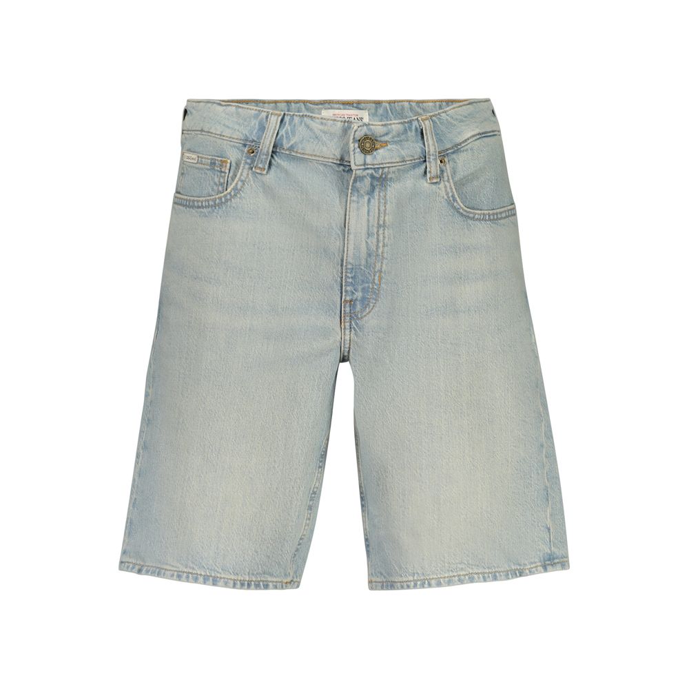 Guess Jeans Azzurro Katoenen Heren Bermuda Shorts