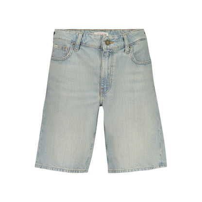 Guess Jeans Azzurro Katoenen Heren Bermuda Shorts
