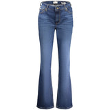 Guess Jeans G08 Mid Rise Straight Women Jeans - Blu