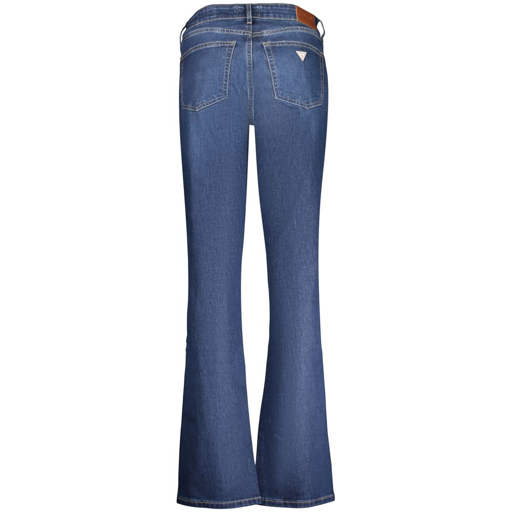 Guess Jeans G08 Mid Rise Straight Women Jeans - Blu