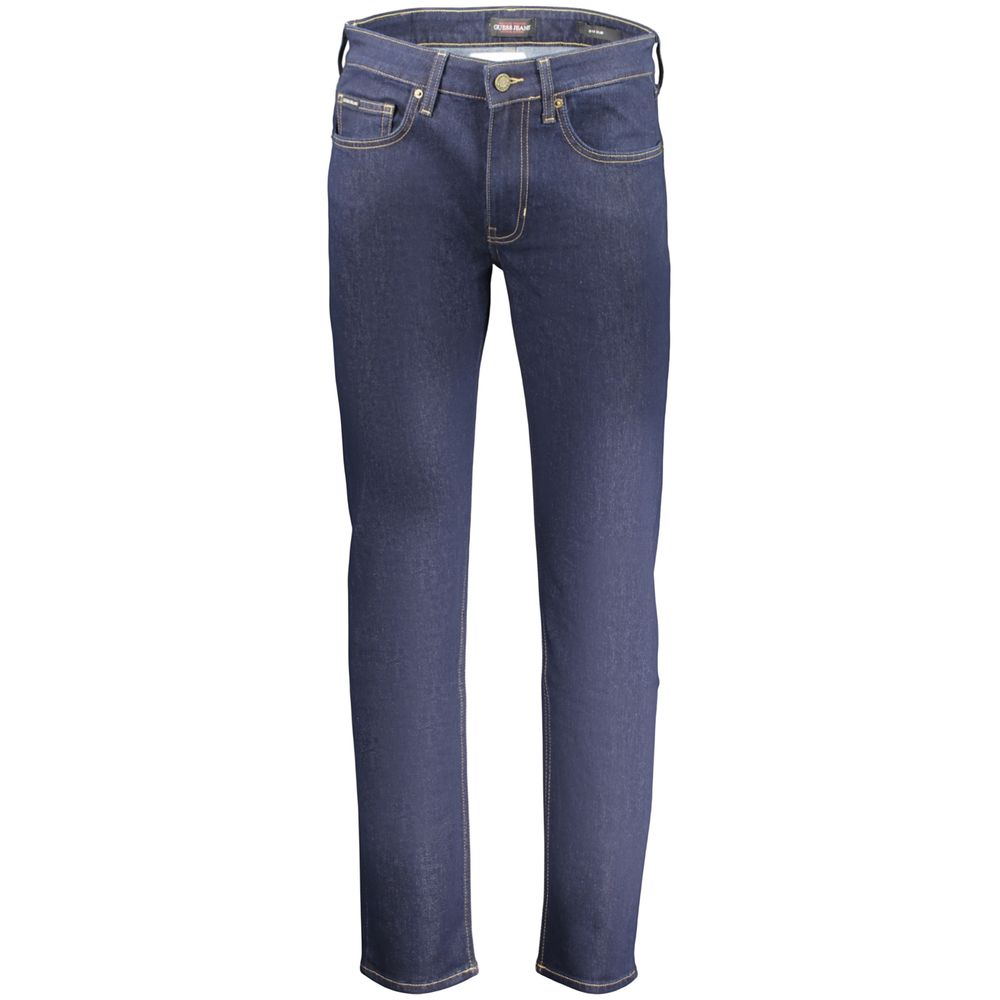 Guess Jeans G14 Slim - Jeans en Coton Bleu pour Hommes
