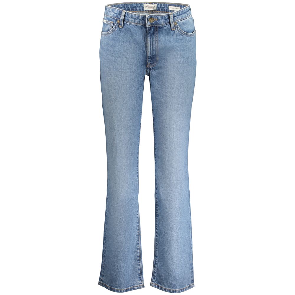 Guess Jeans Azzurro Women’s Mid-Rise Straight-Leg Jeans