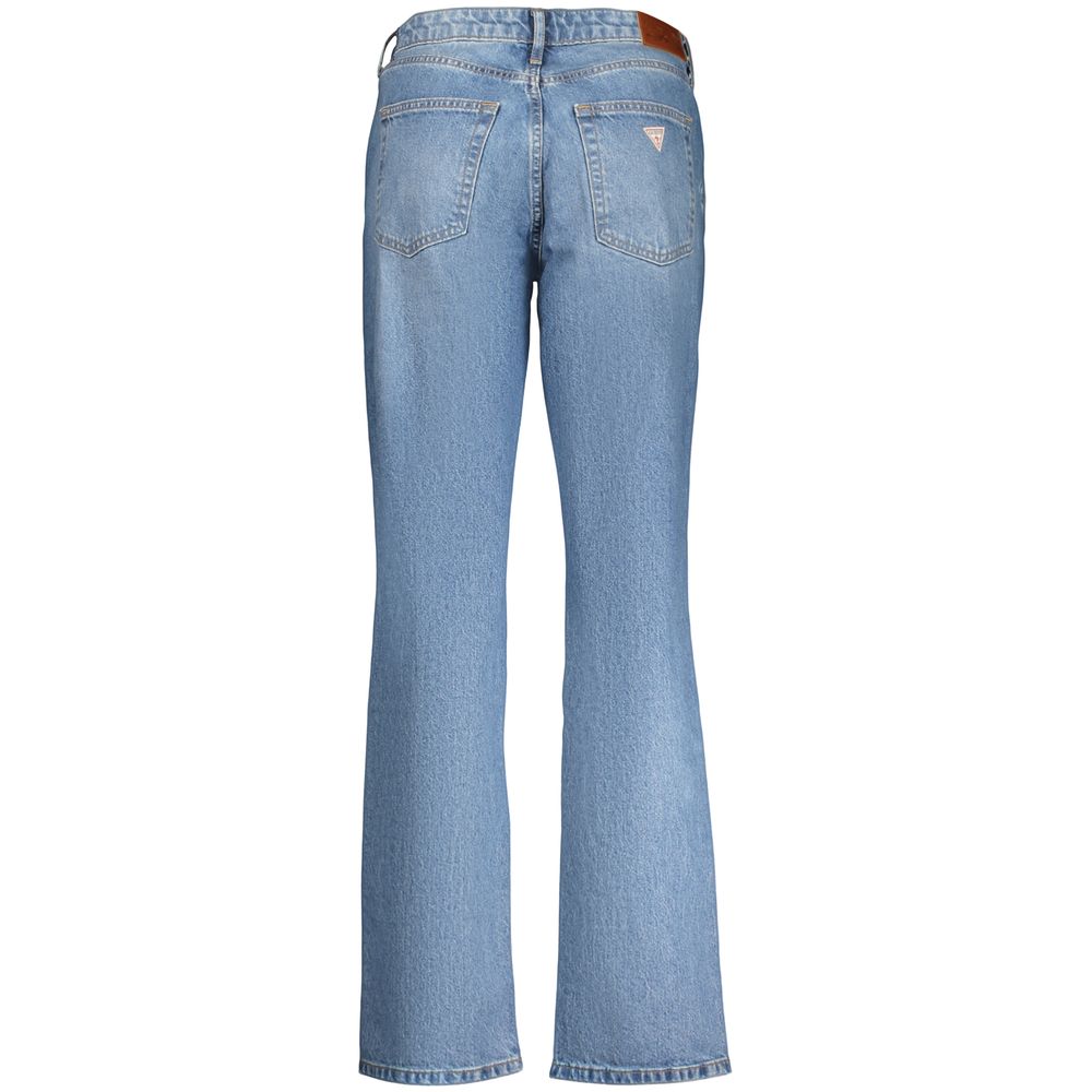 Guess Jeans Azzurro Women’s Mid-Rise Straight-Leg Jeans