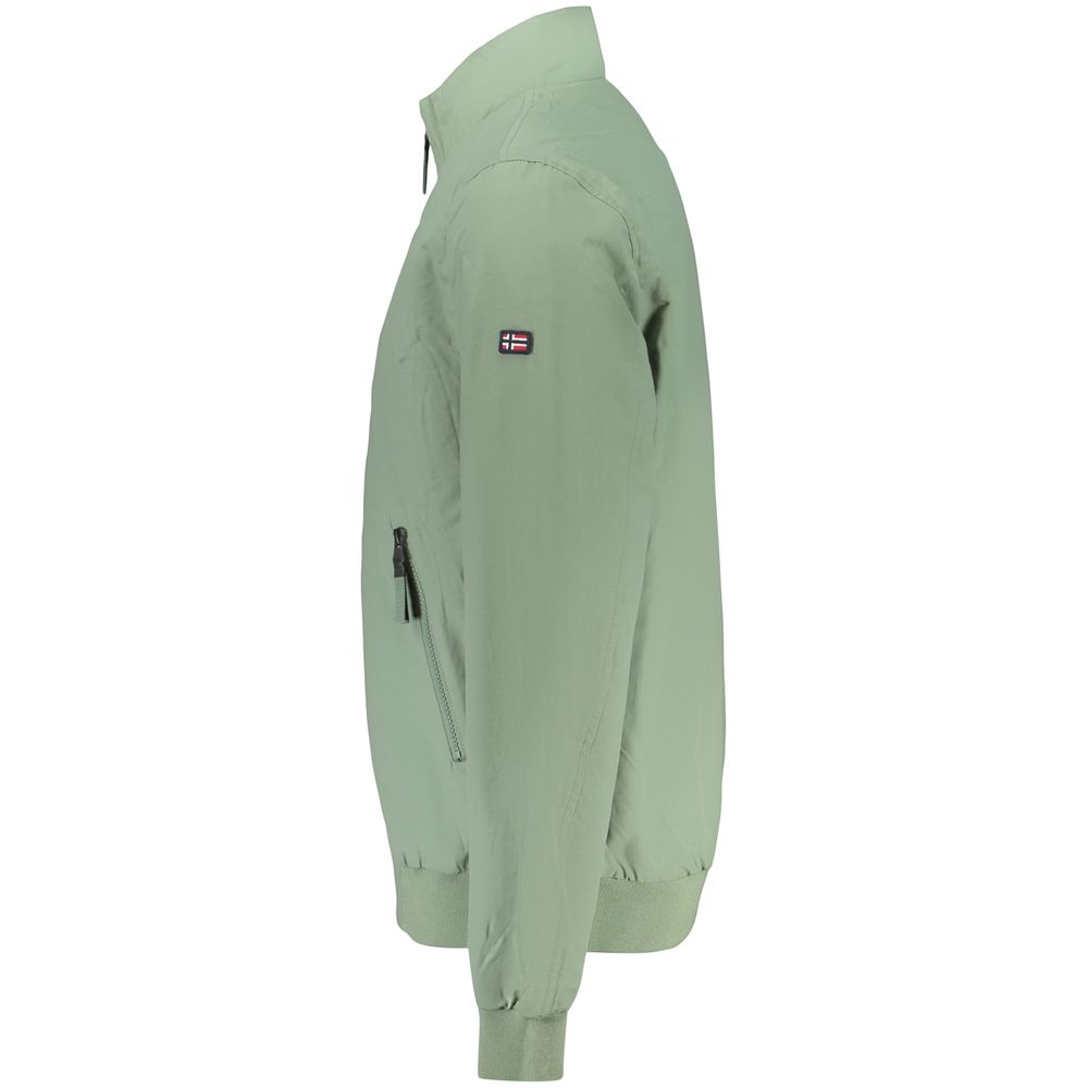 Norway 1963 Verde Cotton Men Jacket - Élégance et Praticité