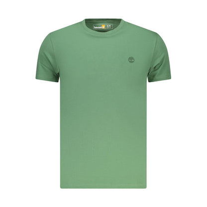 Timberland Groen Heren T-Shirt van Biologisch Katoen