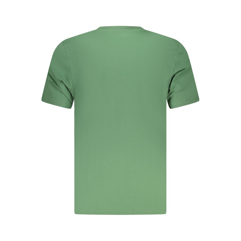 T-Shirt Timberland Verde en Coton Bio pour Hommes