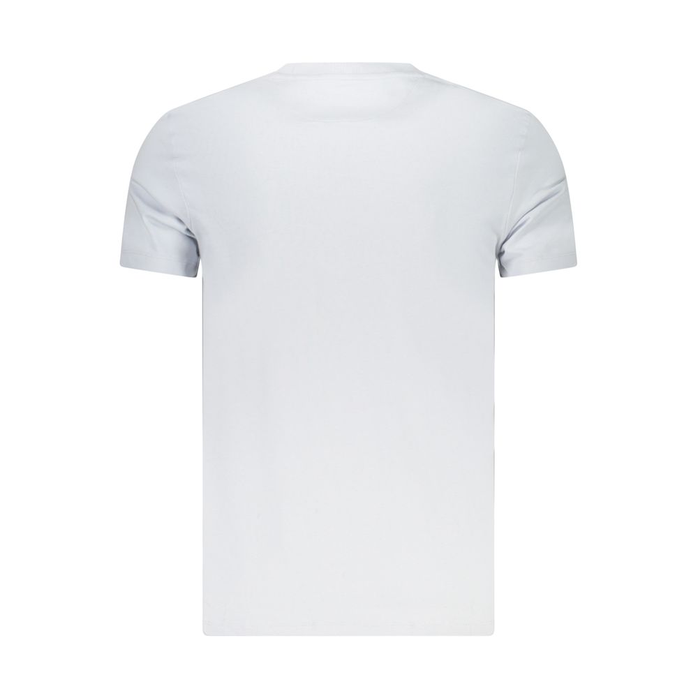 Timberland Azzurro Cotton Men T-Shirt - Slim Fit Casual Wear