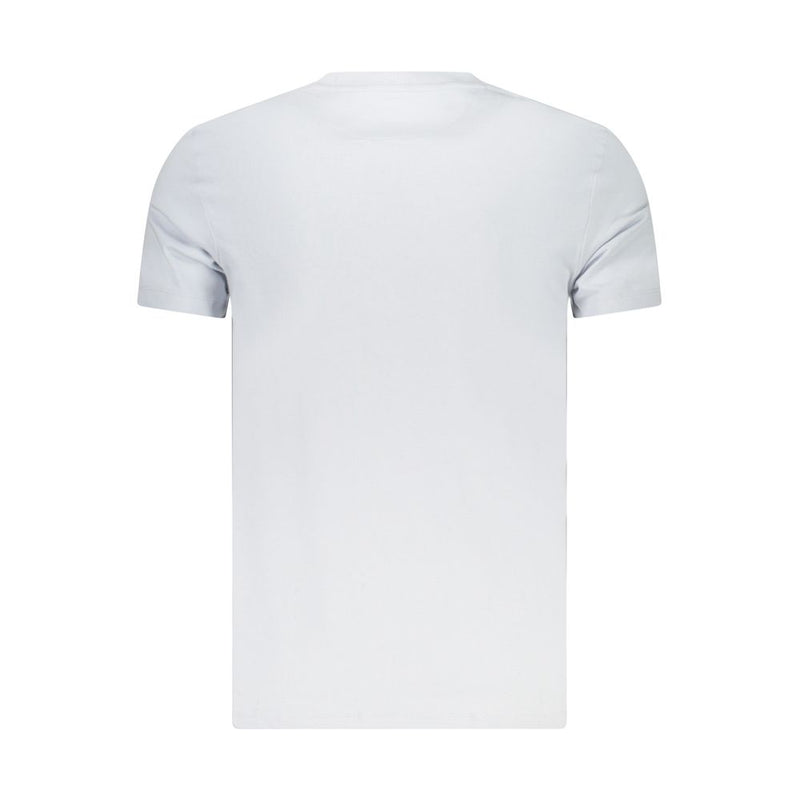 Timberland Azzurro Cotton Men T-Shirt - Slim Fit Casual Wear