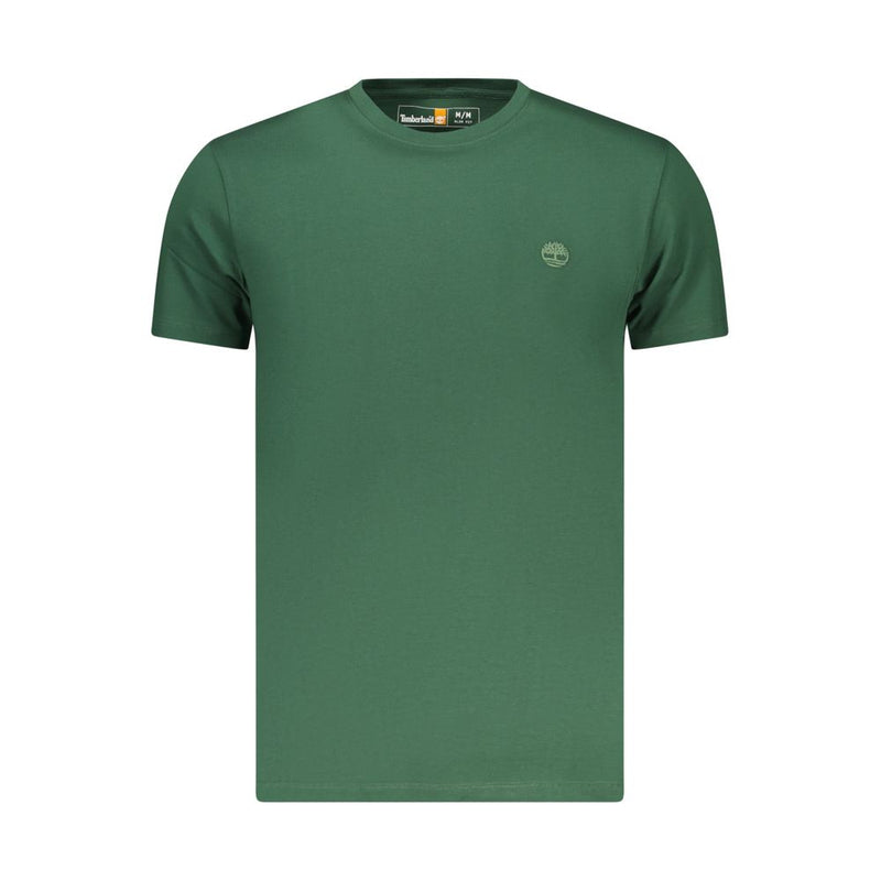 Timberland Groen Heren T-shirt van Biologisch Katoen
