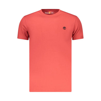 Timberland Rood Biologisch Katoenen Heren T-shirt